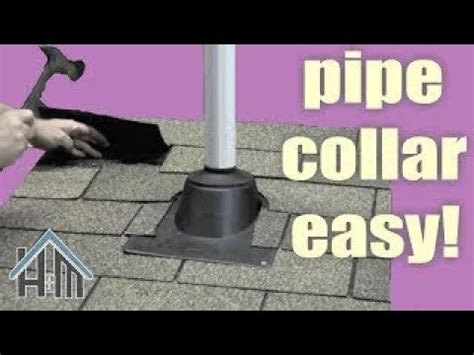 How to replace a roof pipe collar, vent collar, boot. Easy!